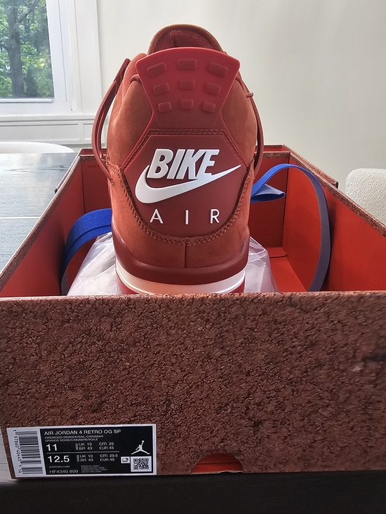 Nike Other - Nike Air Jordan 4 Retro OG SP "Bike" in Red and White, These Are The "Bricks"